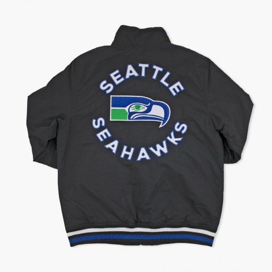 Seattle Seahawks Throwback Black Jacket