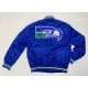 Seattle Seahawks Throwback Royal Satin Jacket Seattle Seahawks Throwback Royal Satin Jacket