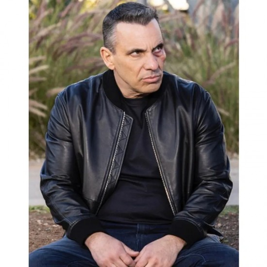 Sebastian Maniscalco Bookie Leather Jacket