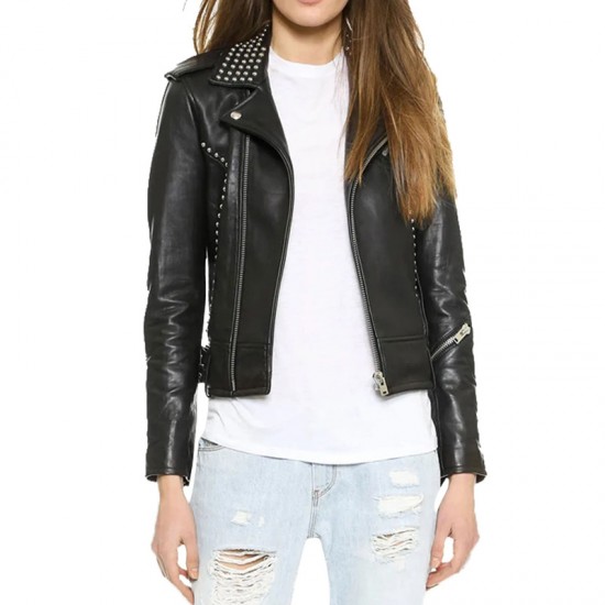 Shannon Beador The Real Housewives of Orange County Studded Leather Jacket