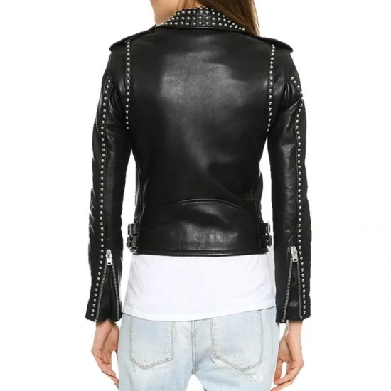 Shannon Beador The Real Housewives of Orange County Studded Leather Jacket