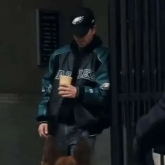 Shooter Mark Wahlberg Philadelphia Eagles Leather Jacket