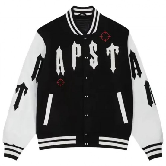 Shooters Trapstar Letterman Varsity Jacket Shooters Trapstar Letterman Varsity Jacket