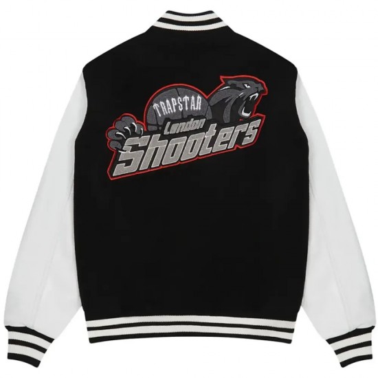 Shooters Trapstar Letterman Varsity Jacket Shooters Trapstar Letterman Varsity Jacket