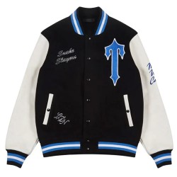 Snake Slayers Varsity Jacket by Trapstar  Snake Slayers Varsity Jacket by Trapstar
