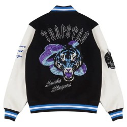 Snake Slayers Varsity Jacket by Trapstar  Snake Slayers Varsity Jacket by Trapstar
