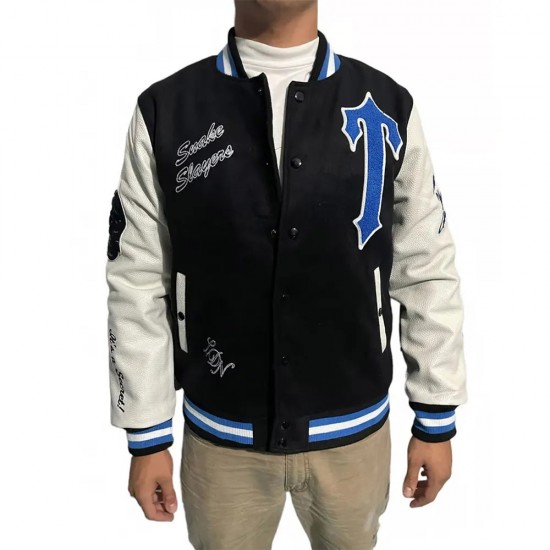 Snake Slayers Varsity Jacket by Trapstar Snake Slayers Varsity Jacket by Trapstar