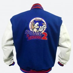 Sonic the Hedgehog Letterman Varsity Jacket Sonic the Hedgehog Letterman Varsity Jacket