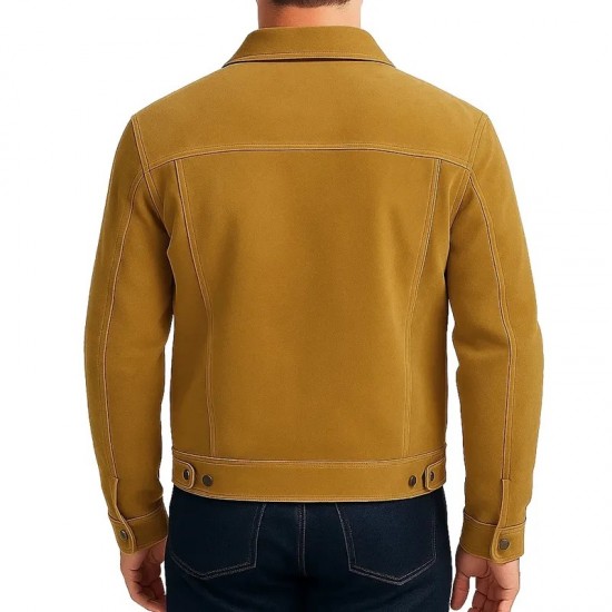 Sonny Hayes F1 The Movie Brown Suede Jacket