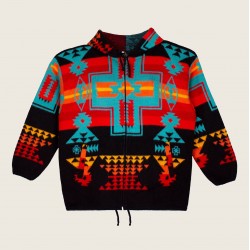 Southwestern Wool Jacket Native American Style Southwestern Wool Jacket Native American Style