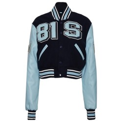 Spelman College Campus Remix Wool & Leather Varsity Jacket