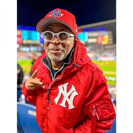Spike Lee New York Yankees Hooded Jacket Spike Lee New York Yankees Hooded Jacket