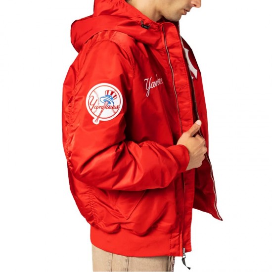 Spike Lee New York Yankees Hooded Jacket Spike Lee New York Yankees Hooded Jacket