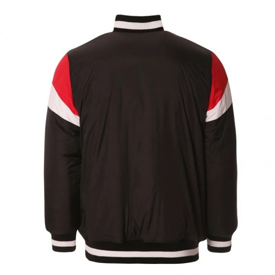 St Kilda Saints Fan Black Varsity Jacket