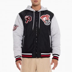 St Kilda Saints Patchwork Hooded Jacket