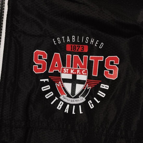 St Kilda Saints Supporter Black Jacket