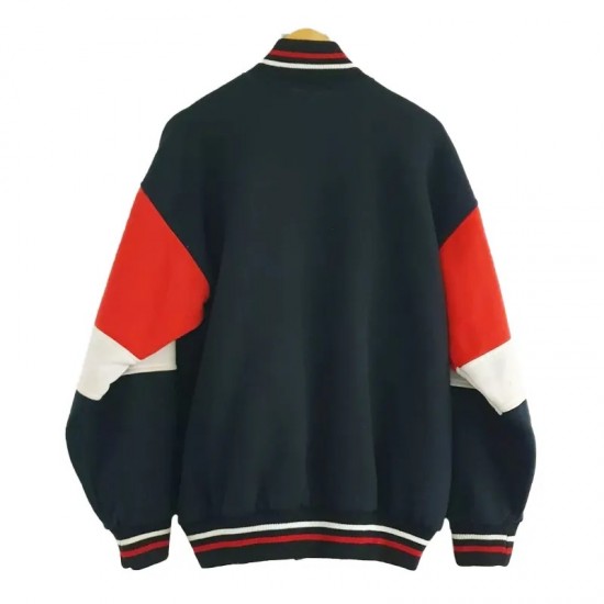 St Kilda Saints Vintage Retro Varsity Fleece Jacket