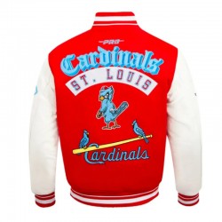 St. Louis Cardinals Best of Classic Rib Varsity Jacket St. Louis Cardinals Best of Classic Rib Varsity Jacket