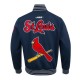 St. Louis Cardinals Current Logo Game Day Navy Jacket
