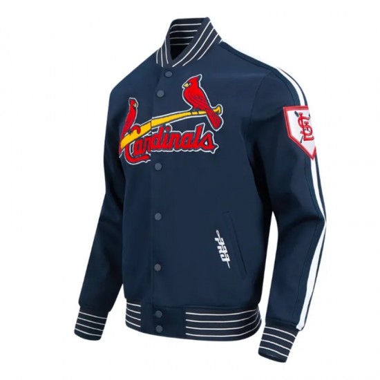 St. Louis Cardinals Current Logo Game Day Navy Jacket