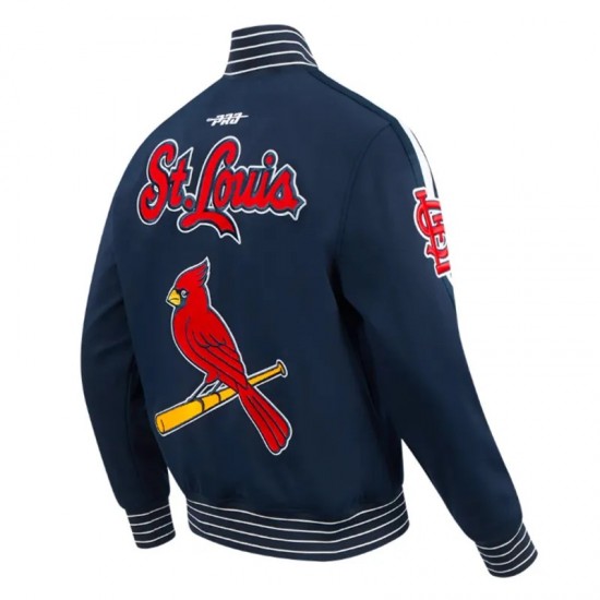 St. Louis Cardinals Current Logo Game Day Navy Jacket