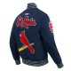 St. Louis Cardinals Current Logo Game Day Navy Jacket