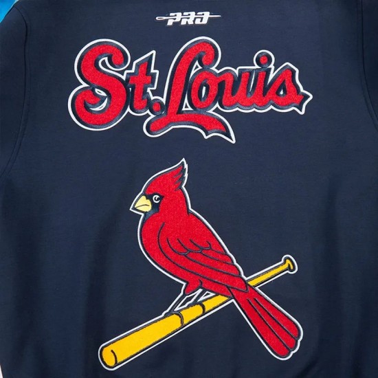 St. Louis Cardinals Current Logo Game Day Navy Jacket