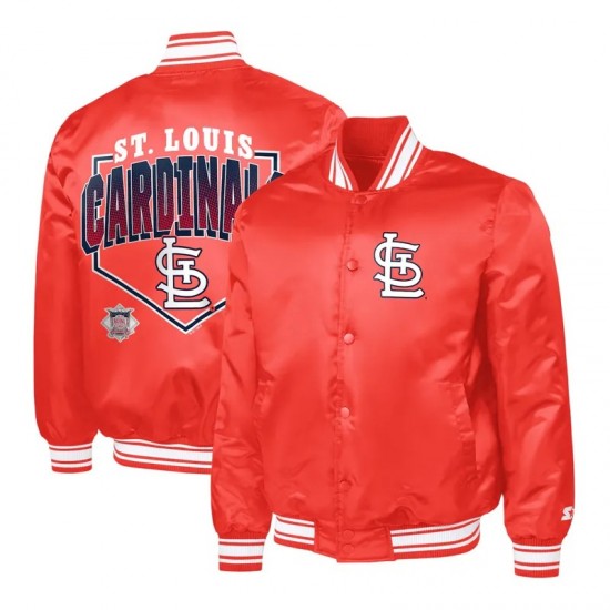 St. Louis Cardinals Home Plate Printed Graphic Jacket