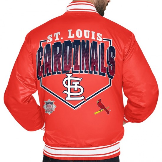 St. Louis Cardinals Home Plate Printed Graphic Jacket