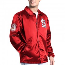 St. Louis Cardinals Point Man Coaches Red Jacket