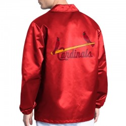 St. Louis Cardinals Point Man Coaches Red Jacket