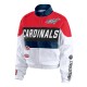 St. Louis Cardinals Racing Red/White Full-Zip Jacket St. Louis Cardinals Racing Red/White Full-Zip Jacket