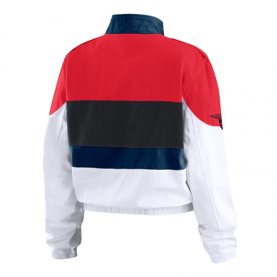 St. Louis Cardinals Racing Red/White Full-Zip Jacket St. Louis Cardinals Racing Red/White Full-Zip Jacket