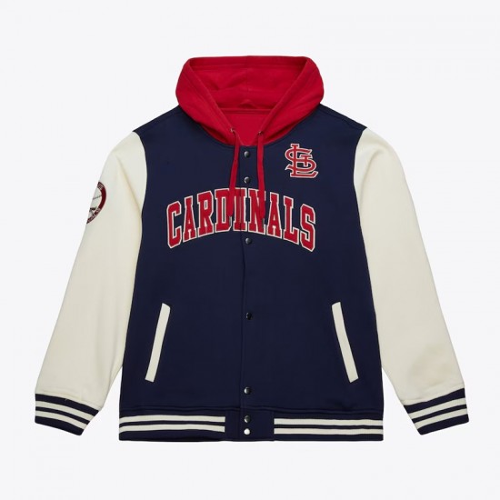 St. Louis Cardinals Sideline Varsity Fleece Jacket St. Louis Cardinals Sideline Varsity Fleece Jacket