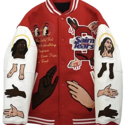 Stadium Saint Tears Varsity Jacket Stadium Saint Tears Varsity Jacket