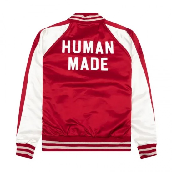 Stadium Satin Bomber Jacket