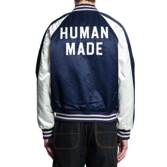 Stadium Satin Bomber Jacket