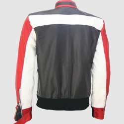 Street Wear Men's Leather Bomber jacket Street Wear Men's Leather Bomber jacket