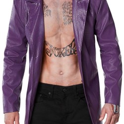 Suicide Squad Joker Purple Coat Suicide Squad Joker Purple Coat
