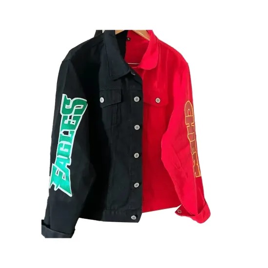 Super Bowl Kelce Mom Denim Jacket Super Bowl Kelce Mom Denim Jacket