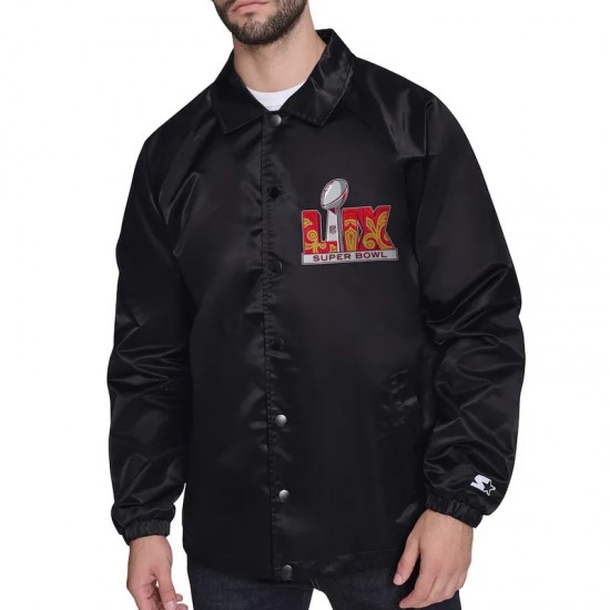 Super Bowl LIX Coaches Windbreaker Jacket