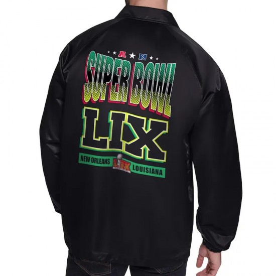 Super Bowl LIX Coaches Windbreaker Jacket