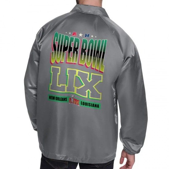Super Bowl LIX Coaches Windbreaker Jacket