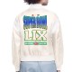 Super Bowl LIX Cream Varsity Satin Jacket