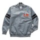 Super Bowl LIX Gray Varsity Satin Jacket Super Bowl LIX Gray Varsity Satin Jacket
