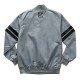 Super Bowl LIX Gray Varsity Satin Jacket Super Bowl LIX Gray Varsity Satin Jacket