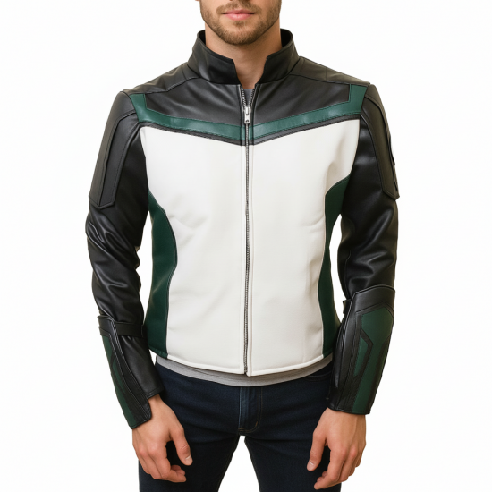 Superman Guy Gardner Leather Jacket Superman Guy Gardner Leather Jacket