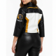 Superman Hawkgirl 2025 Cropped Leather jacket Superman Hawkgirl 2025 Cropped Leather jacket