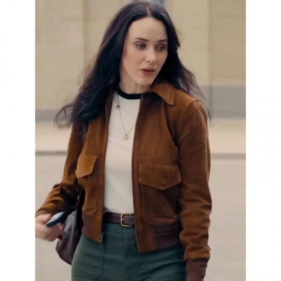 Superman Lois Lane Bomber Brown Suede Leather Jacket Superman Lois Lane Bomber Brown Suede Leather Jacket
