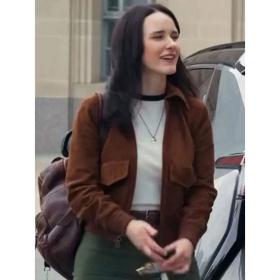 Superman Lois Lane Bomber Brown Suede Leather Jacket Superman Lois Lane Bomber Brown Suede Leather Jacket